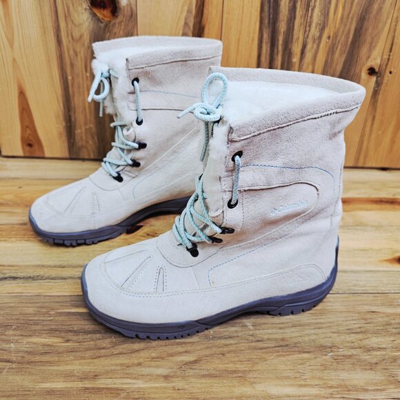 Columbia Winter White Fleece Winter Boots - Picture 3 of 8
